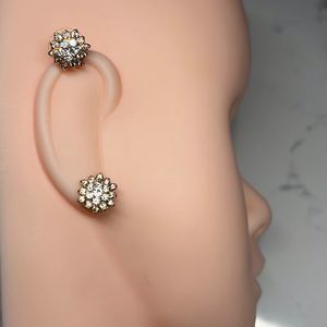 Blooming Flower Stud Earring Set